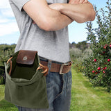 Hiking Portable Folding Waist Bag Camping Berry Storage Bag