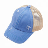 CC Multi Level Criss-Cross Pony Cap | Adult and Kid Sizes