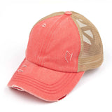 CC Multi Level Criss-Cross Pony Cap | Adult and Kid Sizes