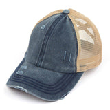 CC Multi Level Criss-Cross Pony Cap | Adult and Kid Sizes