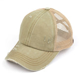 CC Multi Level Criss-Cross Pony Cap | Adult and Kid Sizes