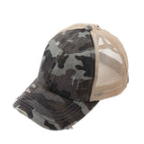 CC Multi Level Criss-Cross Pony Cap | Adult and Kid Sizes