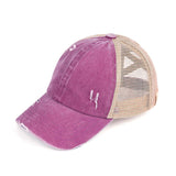 CC Multi Level Criss-Cross Pony Cap | Adult and Kid Sizes